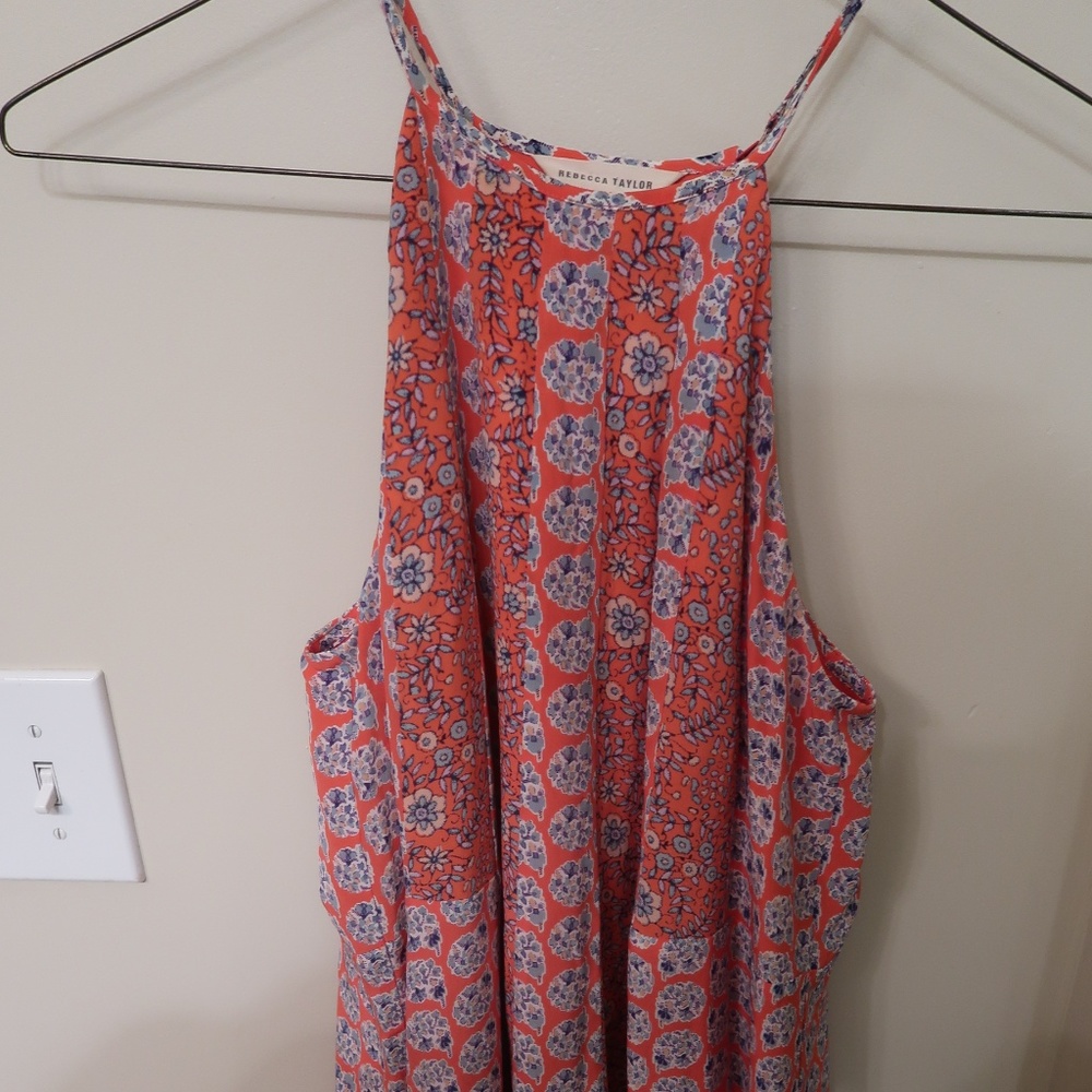 Rebecca Taylor printed mini dress